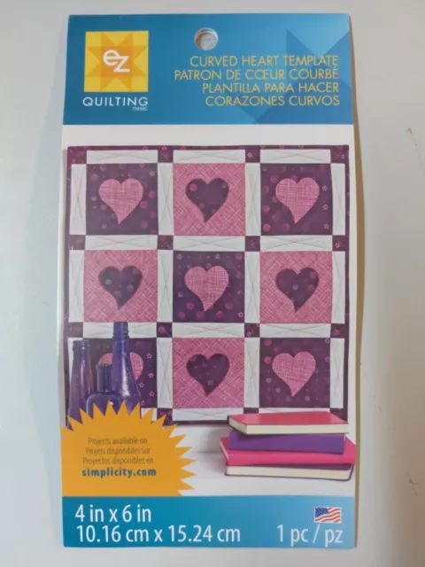 EZ Quilting plastic templates - 6 beautiful shapes 3