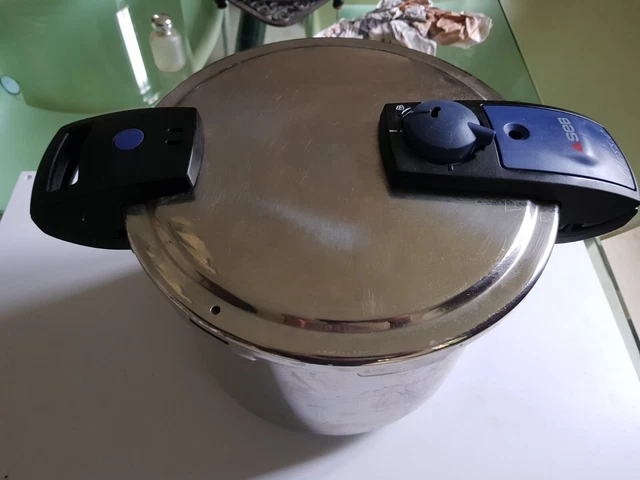 ANCIENNE COCOTTE MINUTE SEB modele CLASSIC en Inox complete EUR 45,00 ...