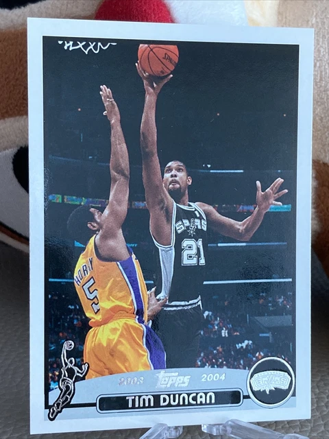 NBA 2003-04 Topps San Antonio Spurs Tim Duncan #21