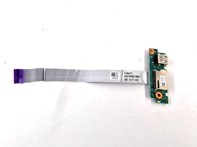 Carte Lecteur USB Et SD Pour Dell Inspiron 14 7466 / 7467 - CNM66 1148Y - Occasion Testée