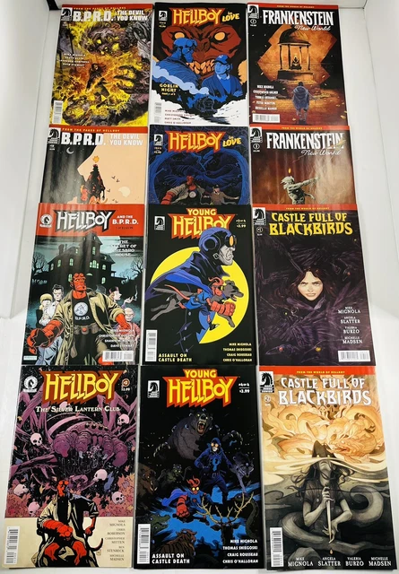 19 Hellboy & Bprd / Frankenstein / Castle Full #1-3 Runs + 1 Shots 2017-2022 $76