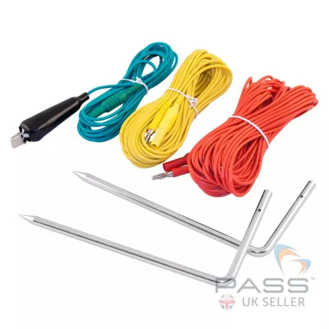 Megger 1001-811 Earth Spike and Test Lead Kit (for Megger MFT Series) UK Stock