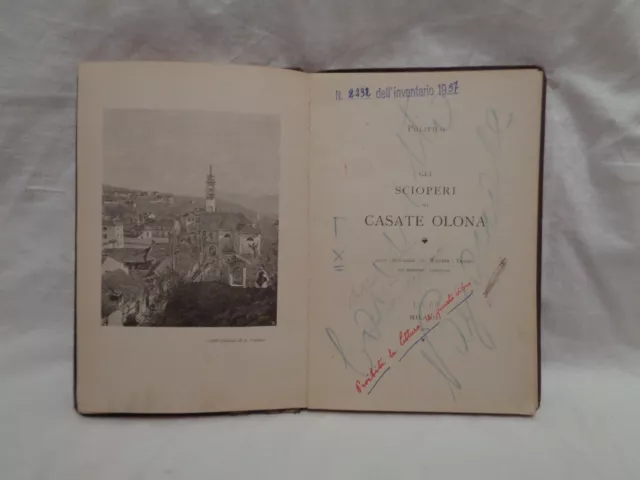 Gli Scioperi Di Casate Olona Polifilo (Beltrami Luca)  1902 Copia Censurata