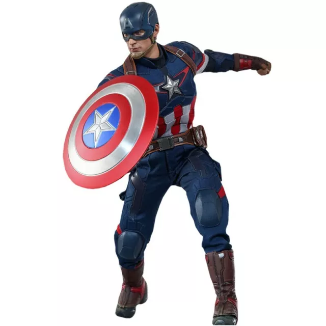 1:6 Hot Toys Los Vengadores La Era de Ultrón Figura Capitán América - HOT902328