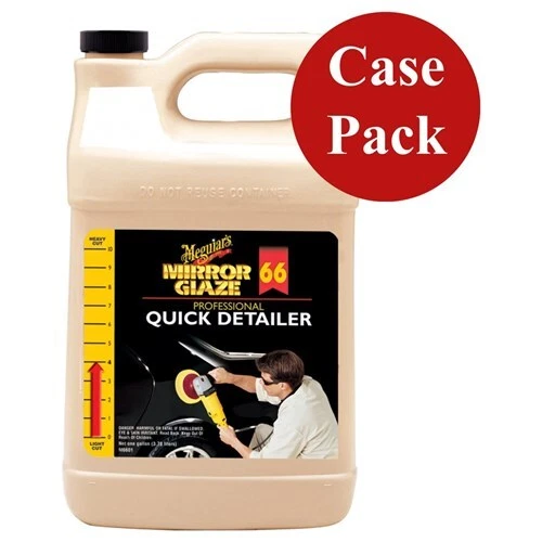 Meguiars Mirror Glaze Quick Detailer - 1 Gallon Case of 4 Mirror Glaze Quick