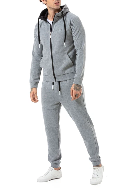 Redbridge Uomo Tuta da Jogging Sportivo Suit Set Felpa con Cappuccio Pantaloni