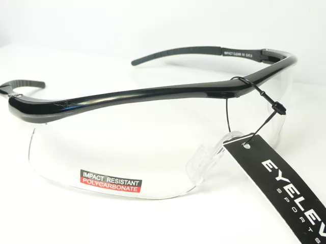 Target Shooting Safety Glasses Clear UVA~UVB Protection Impact Resistant UV400