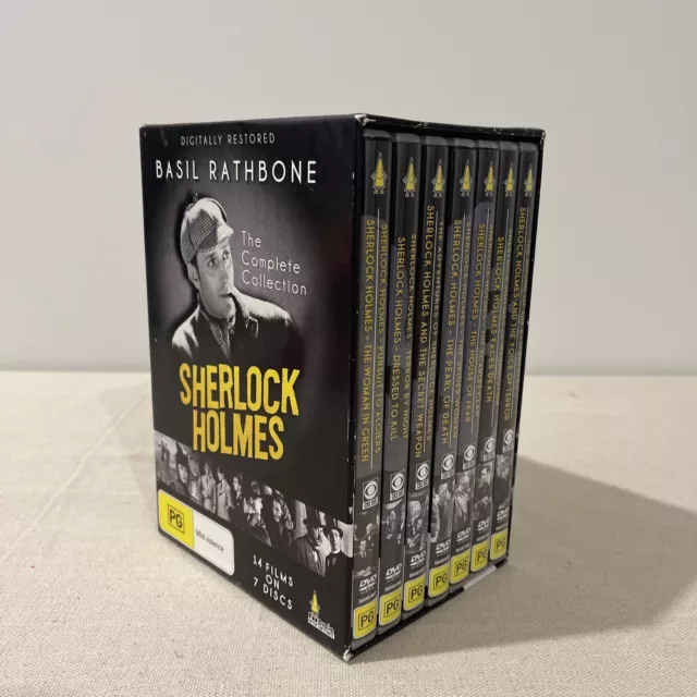 The Complete Sherlock Holmes Collection (DVD, 2009, 7-Disc Set)