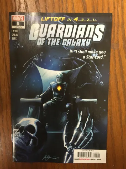 Guardians of the Galaxy 9 VF+/NM- 9A Main STAR-LORD cover New Marvel 2020