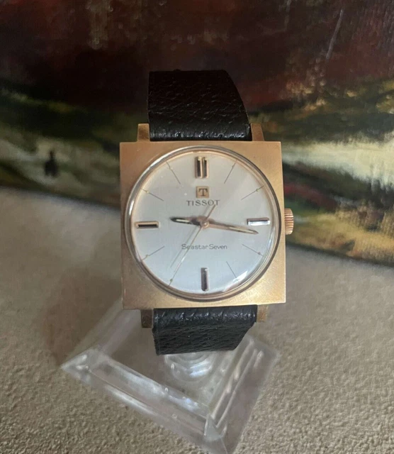 Montre Vintage TISSOT Seastar Seven - Années 70 - Homme - Fonctionne - Excellent État (Neuf Avec Défauts Mineurs)