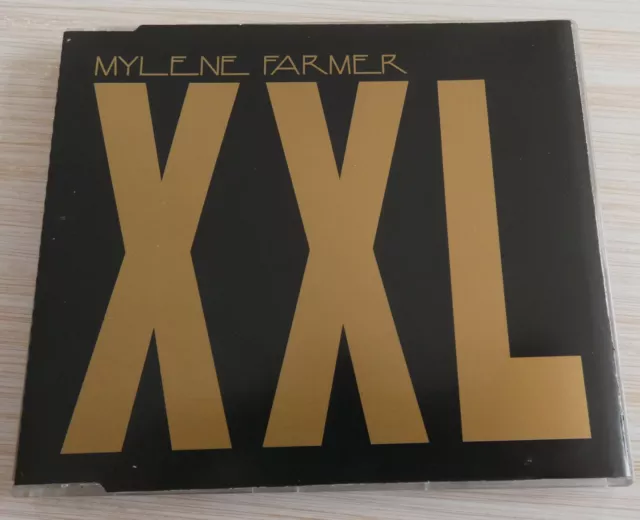 Rare Cd Maxi Single Boitier Crystal Mylene Farmer Xxl 4 Titres 1995
