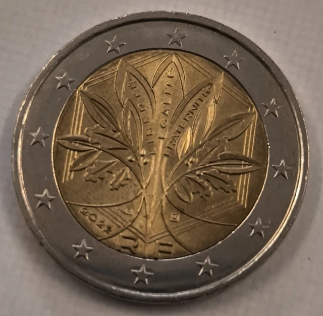 RARE PIÈCE 2 euros française arbre de vie 2022 - état pratiquement neuve EUR 10,00 - FR