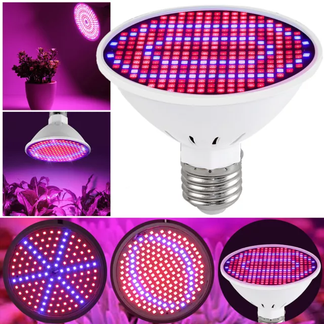 1-10pcs LED Plant Grow Lights Bulb E26 E27 E14 MR16 GU10 B22 Plant Lights Lamps