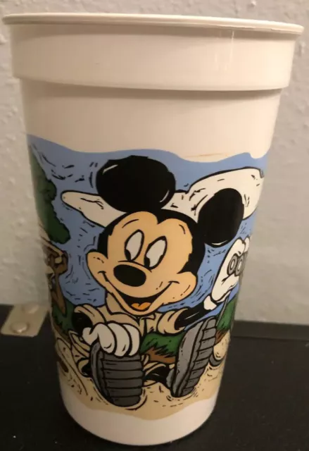 Walt Disney World ANIMAL KINGDOM Souvenir Vintage Plastic Cup 2000's Coca-Cola