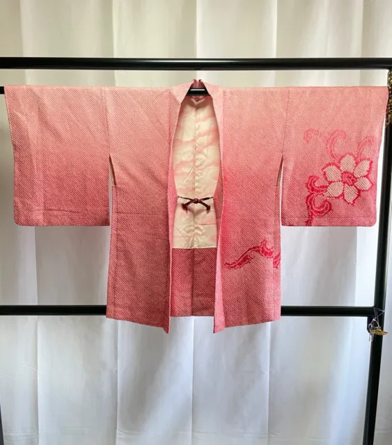 Vintage Japanese Shibori Haori Jacket - Antique Haori Kimono Jacket