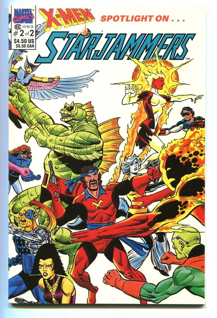 X-MEN SPOTLIGHT ON STARJAMMERS, Issue #2, (Marvel 1990), NM