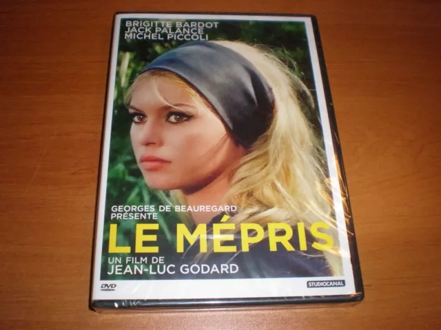 Dvd Le Mepris Film De Godard Brigitte Bardot 1963-2018 -  Neuf Sous Blister