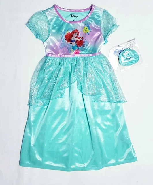 DISNEY PRINCESS ARIEL The Little Mermaid Nightgown Girl's Size 4T NWT