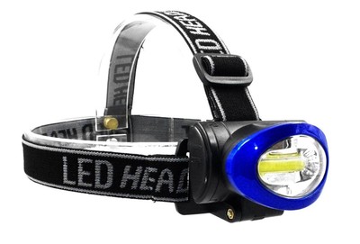 Clearance S8091 3W LED Torcia Da Testa e COB Luce da lavoro in esecuzione Pesca 160 LUMEN 