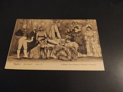 CARTOLINA ANTICA FILM CINEMA MADAME TALLIEN FESTA DELLA DEA RAGIONE 