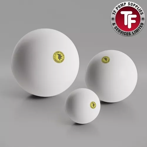 Solid PTFE (Teflon) Plastic Balls - Sizes 5/8” – 3 6/10” (15mm-92mm) - Pumps
