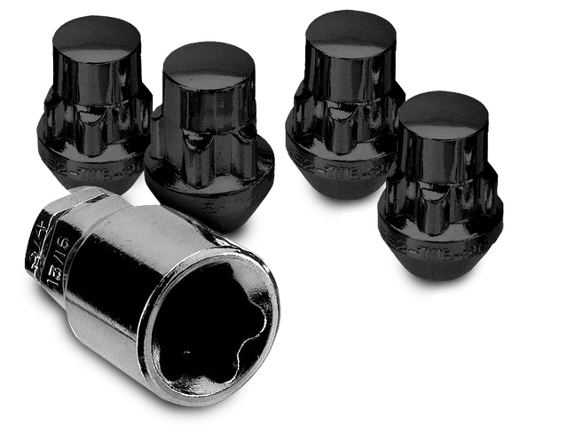 BIMECC M12x1.5 Radius Seat Alloy Wheel Nuts – Stainless Steel Cap Lug Bolts For MG Rover, 90mm, Set Of 16