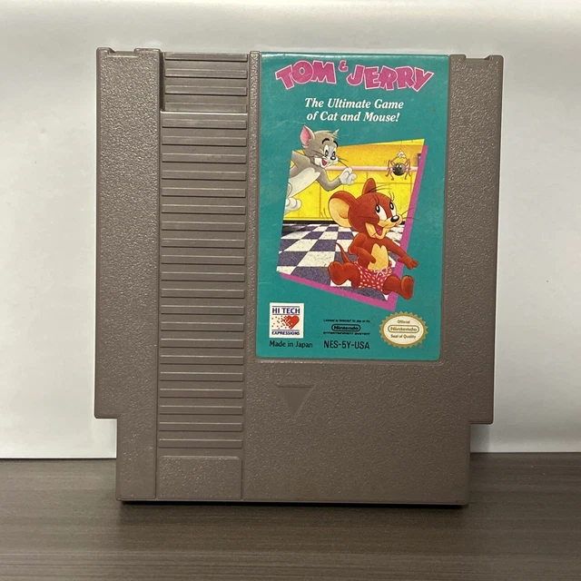 TOM & JERRY The Ultimate Game of Cat and Mouse (Nintendo NES 1991