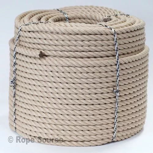 32Mm Everlasto Synthetic Hemp Hempex Polyhemp Decking Garden Rope Per Metre