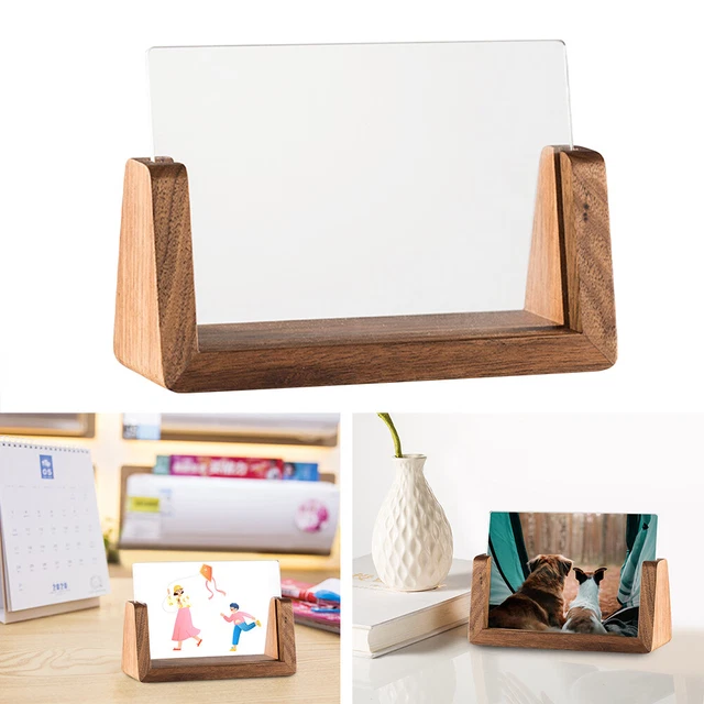 Supporto Per Libri In Acrilico Trasparente | Leggio Da Tavolo | Per Ricette, Bibbie, Riviste | 19x11x11 Cm