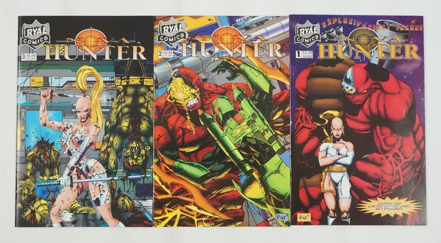 Nova Hunter #1-3 VF/NM complete series - ryal comics bad girl set lot 2