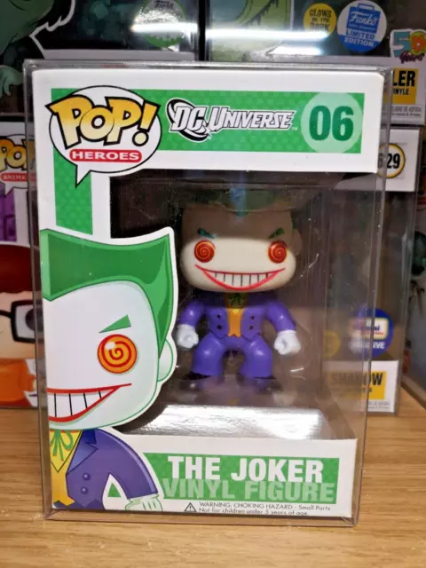 Funko POP! Heroes DC Universe The Joker #06 w/Pop Protector