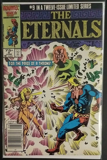 The Eternals #9 June 1986 Marvel