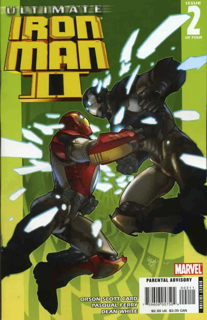 Ultimate Iron Man II #2 VF; Marvel | Orson Scott Card - we combine shipping
