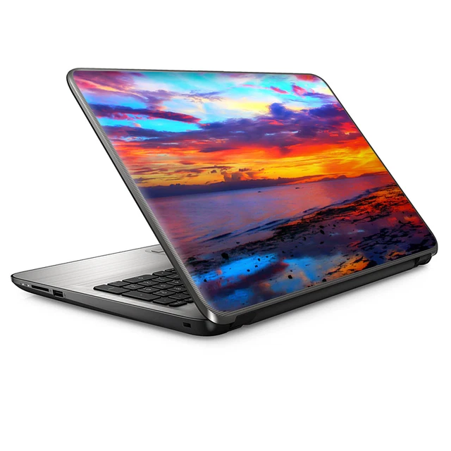 Skin Vinyle Décalque Pour PC Portable 13 Pouces - Motif Crâne Coloré - Marque It's A Skin