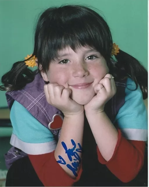 Soleil Moon Frye Signed Autographed 8x10 Punky Brewster Photograph