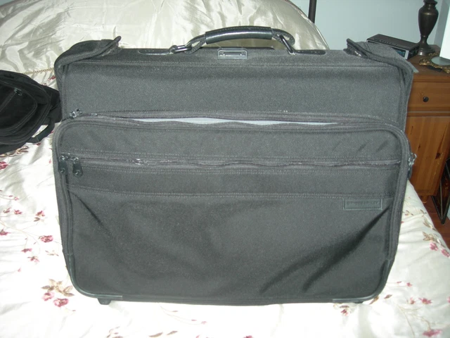 Briggs and Riley Baseline Upright Rolling Wheeled Garment Bag & Backpack