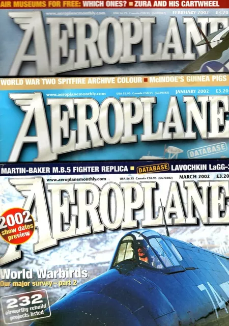 Aeroplane Monthly Back Issue Selection 2000 - 2008