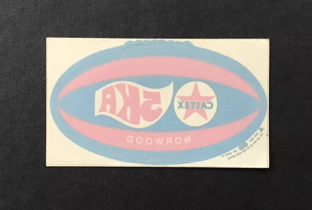 Vintage c1970 Norwood Redlegs 5KA Caltex SANFL transfer