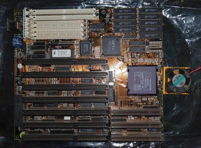 Mainboard PAT-48PG-0.30 ISA VLB 486 mit AMD 486DX2 80MHz