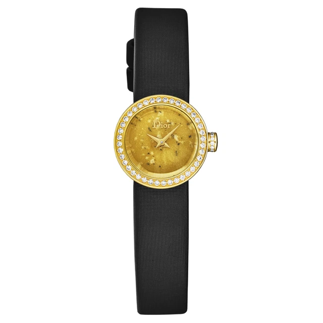 Christian Dior Women La D De Dior Min Diamond Bezel Serpentine Dial CD040153A001