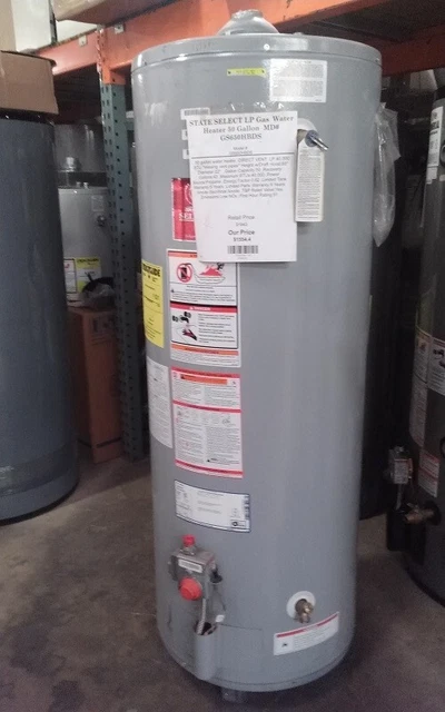STATE SELECT NATURAL Gas Water Heater 50 Gallon $200.00 - PicClick