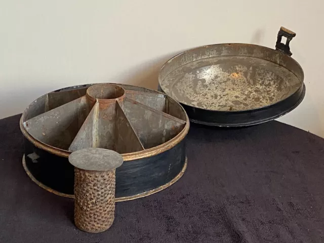 Caja de especias antigua de Toleware