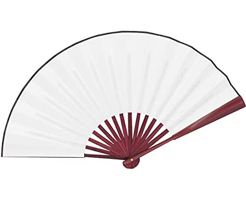 Chinese Folding Fan White Hand Fans Bamboo Fan with Traditional Chinese â­â­...