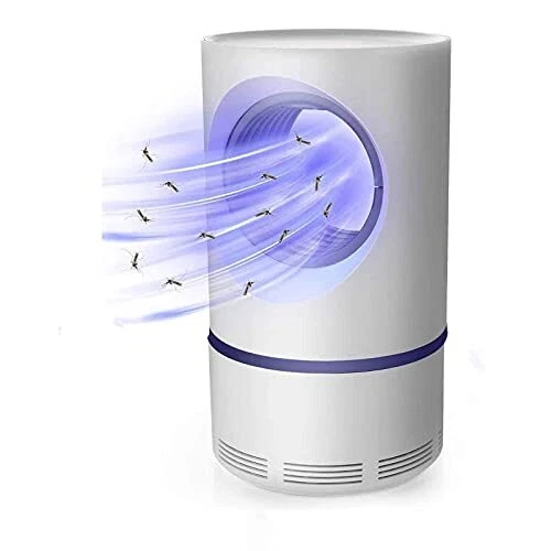Lampe Piege Anti moustique UV Destructeur Insecte Electrique 5W Silencieux