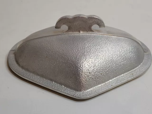 Vintage Guardian Service Ware Aluminum 9" Triangle Heart REPLACEMENT LID ONLY