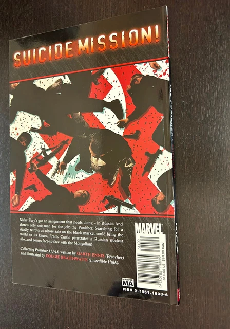 PUNISHER Volume 3 TPB (Marvel MAX 2005) -- Mother Russia -- Garth Ennis -- OOP 2