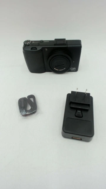 Ricoh GR IIIx, Black, Digital Compact Camera with 24MP APS-C FOR PARTS ONLY