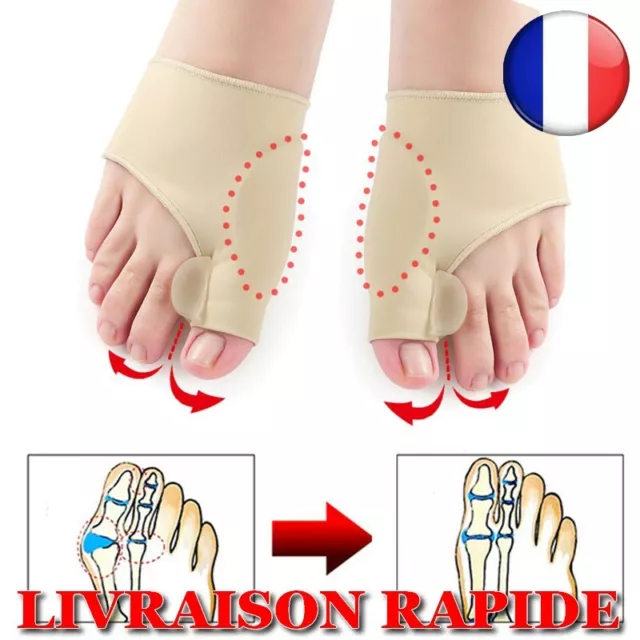 1 Paire Orteils Correcteur Orthèses Pieds Soin Pouce Correction Pédicure Bunion