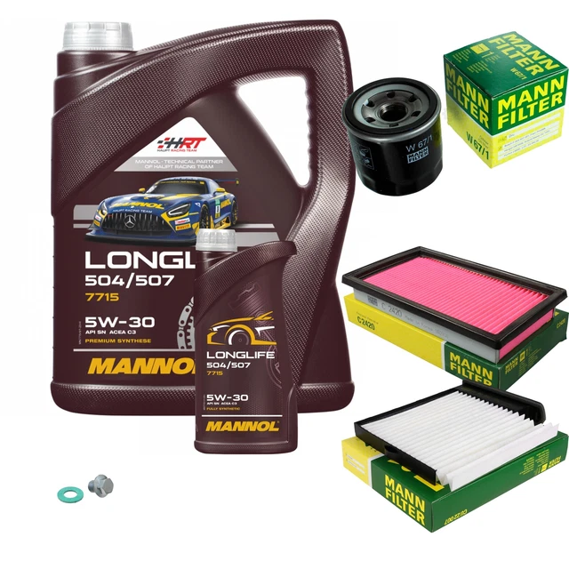 Inspektionspaket Mit Motoröl 5W-30 Longlife 504/507 & Ölfilter