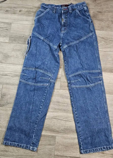 Vintage PACO Jeans Denim Cargo Pocket Grunge Skater Y2K Boys Size